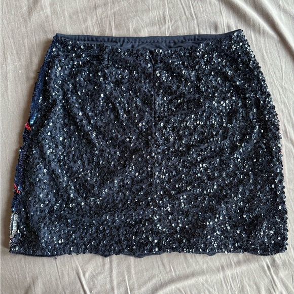 Nasty Gal Multicolor Sequin Mini Skirt - Pink Purple Blue Black - Picture 6 of 6